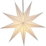 GURU SHOP Foldable Advent illuminated paper star, Christmas star 70 cm - Zena, Star Fensterd