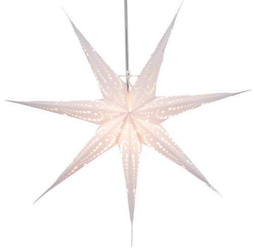 Foldable advent illuminated paper star, Christmas star 80 cm - Arturo