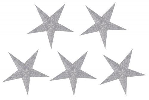 5 pcs. Paper ministers for fairy lights, 20 cm, foldable, set of 5` - design 2