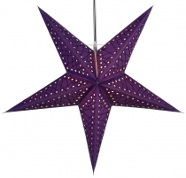 Foldable Advent Luminous Paper Star, Poinsettia 60 cm - Maratea P..