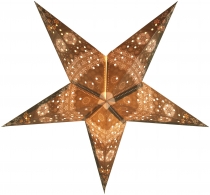 Foldable advent illuminated paper star, Christmas star 40 cm - Tr..