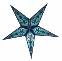 Foldable advent illuminated paper star, Christmas star 40 cm - Ga..