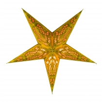 Foldable advent illuminated paper star, poinsettia 40 cm - Menor ..