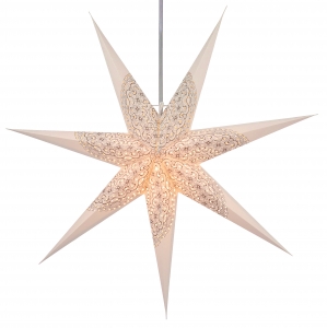 Foldable advent illuminated paper star, Christmas star 80 cm - Arwen